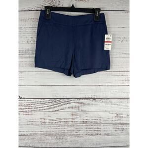 Maison Jules Shorts Women's XS High Waist Tencel Resort Pockets Casual Summer